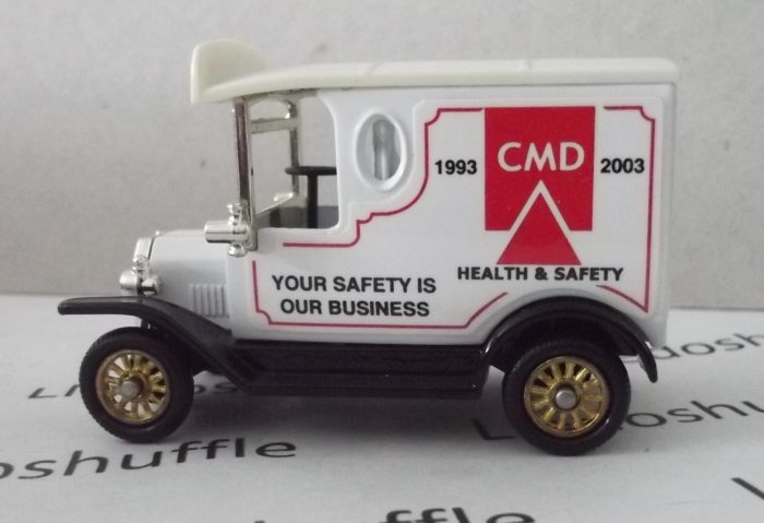 PV006286, Code 3, Model T Ford Van, CMD Health & Safety, 1993-2003, Moira, Craigavon, County Antrim