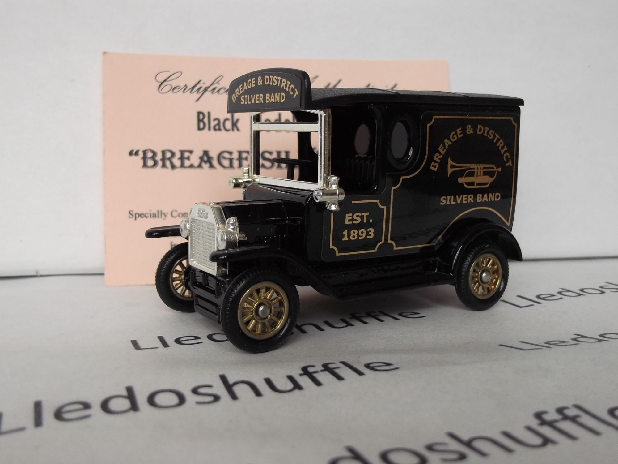 PV006297, Code 3, Model T Ford Van, Breage & District Silver Band, Hobbyclub