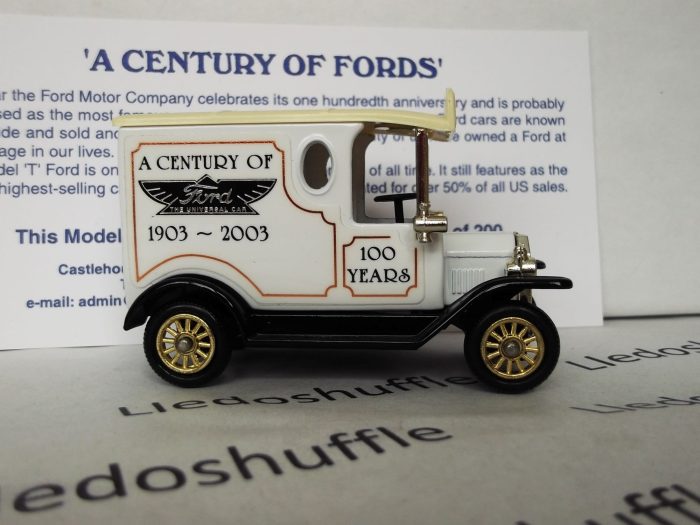 PV006298, Code 3, Model T Ford Van, A Century of Ford 1903-2003 - Image 2