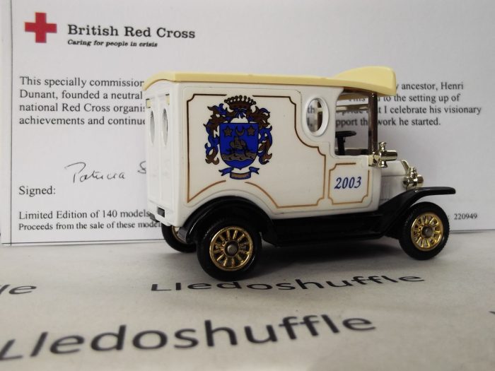 PV006304, Code 3, Model T Ford Van, British Red Cross, Kent Branch, Dunant Family Crest - Image 3