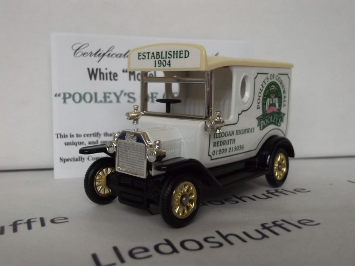 PV006305, Code 3, Model T Ford Van, Pooley's of Cornwall, Family Butchers, Redruth, Hobbyclub - Image 2