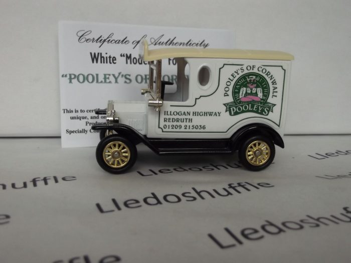 PV006305, Code 3, Model T Ford Van, Pooley's of Cornwall, Family Butchers, Redruth, Hobbyclub