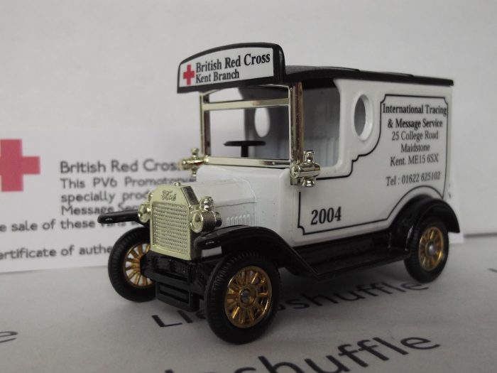 PV006324, Code 3, Model T Ford Van, British Red Cross, Kent Branch, International Tracing & Message Service