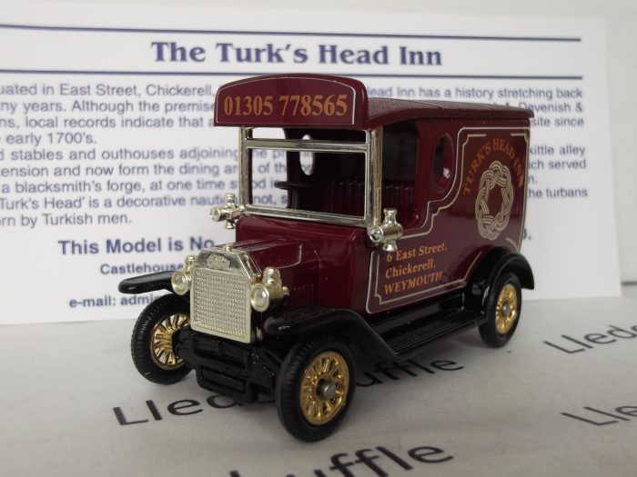 PV006328, Code 3, Model T Ford Van, The Turks Hed Inn, Chickerell, Weymouth