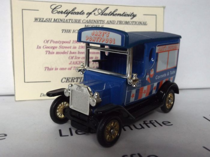 PV006329, Code 3, Model T Ford Van, Jake's Ice Cream, Pontypool, 100 years of Ice Cream making in Pontypool (Jake Savini) - Image 2