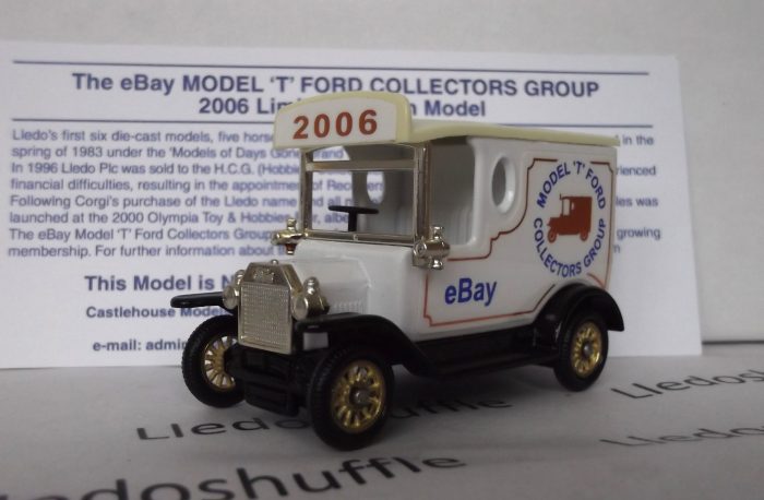 PV006332, Code 3, Model T Ford Van, eBay Model T Ford Collectors Group 2006 - Image 2