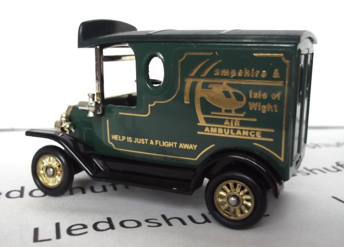 PV006, Code 3, Model T Ford Van, Hampshire & Isle of Wight Air Ambulance