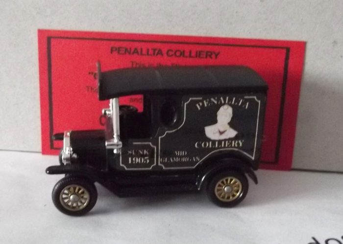 PV006, Code 3, Model T Ford Van, Penallta Colliery, Mid Glamorgan, Sunk 1905, Coal from the Valleys Series, 5th Issue