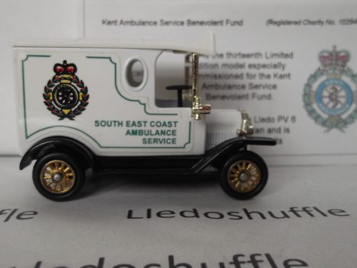 PV006, Code 3, Model T Ford Van, South East Coast Ambulance Service, NHS Trust