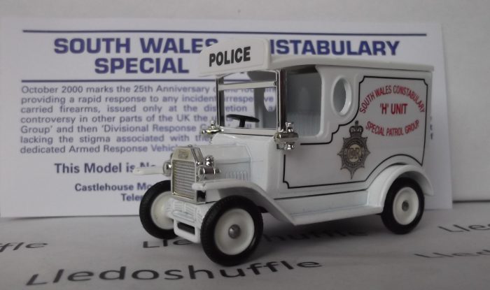 SP006, Model T Ford Van, South Wales Constabulary, 'H' Unit, Special Patrol Group - Image 2