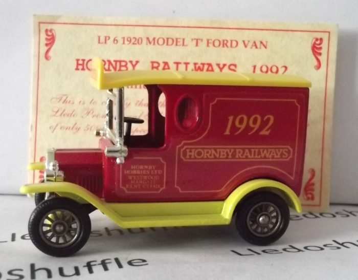 SP06047, Model T Ford Van, Hornby Railways 1992