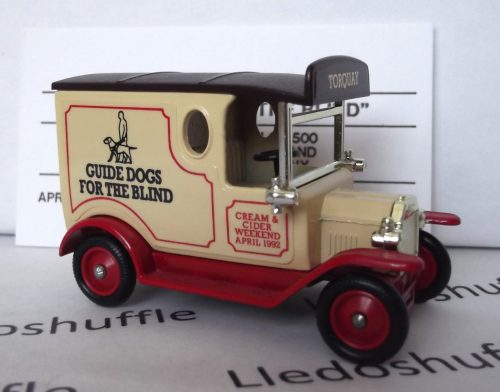 SP06060, Model T Ford Van, Guide Dogs for the Blind, Cream & Cider Weekend, April 1992