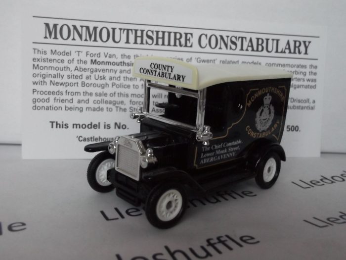 SP06245, Model T Ford Van, Monmouthshire Constabulary