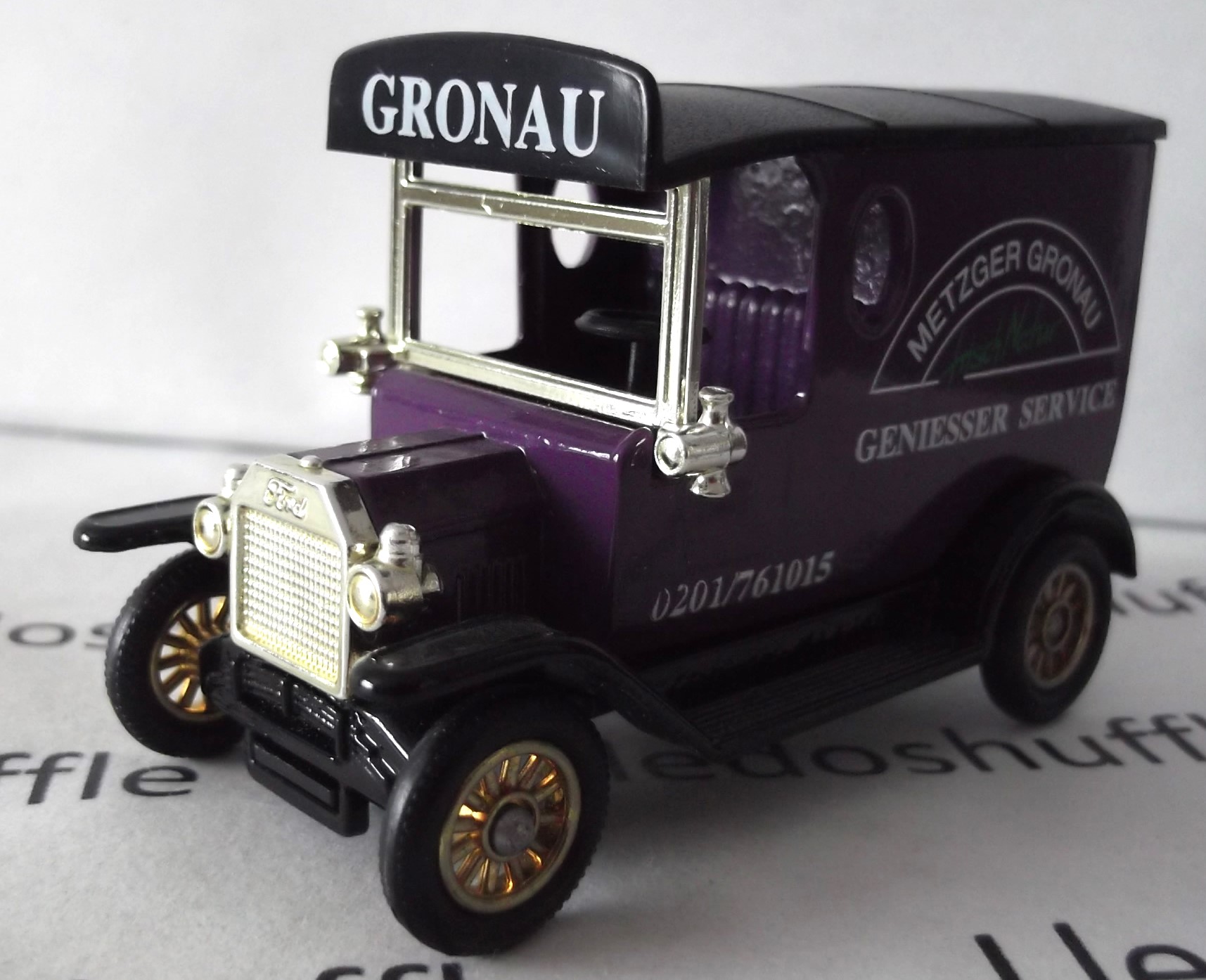 LP06664, Model T Ford Van, Metzger Gronau, Geniesser Service - Image 2