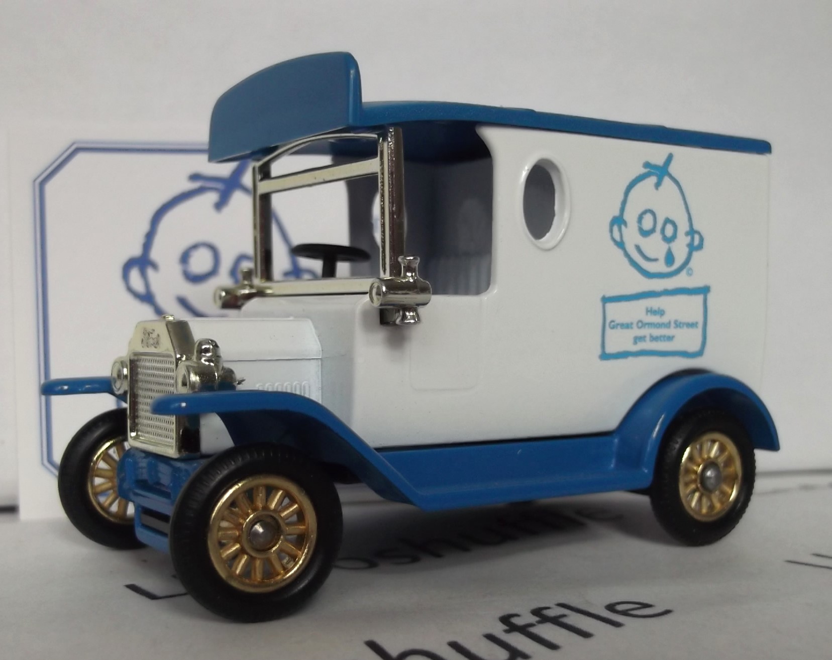 LP06730, Model T Ford Van, Help Great Ormond Street Hospital Get Better