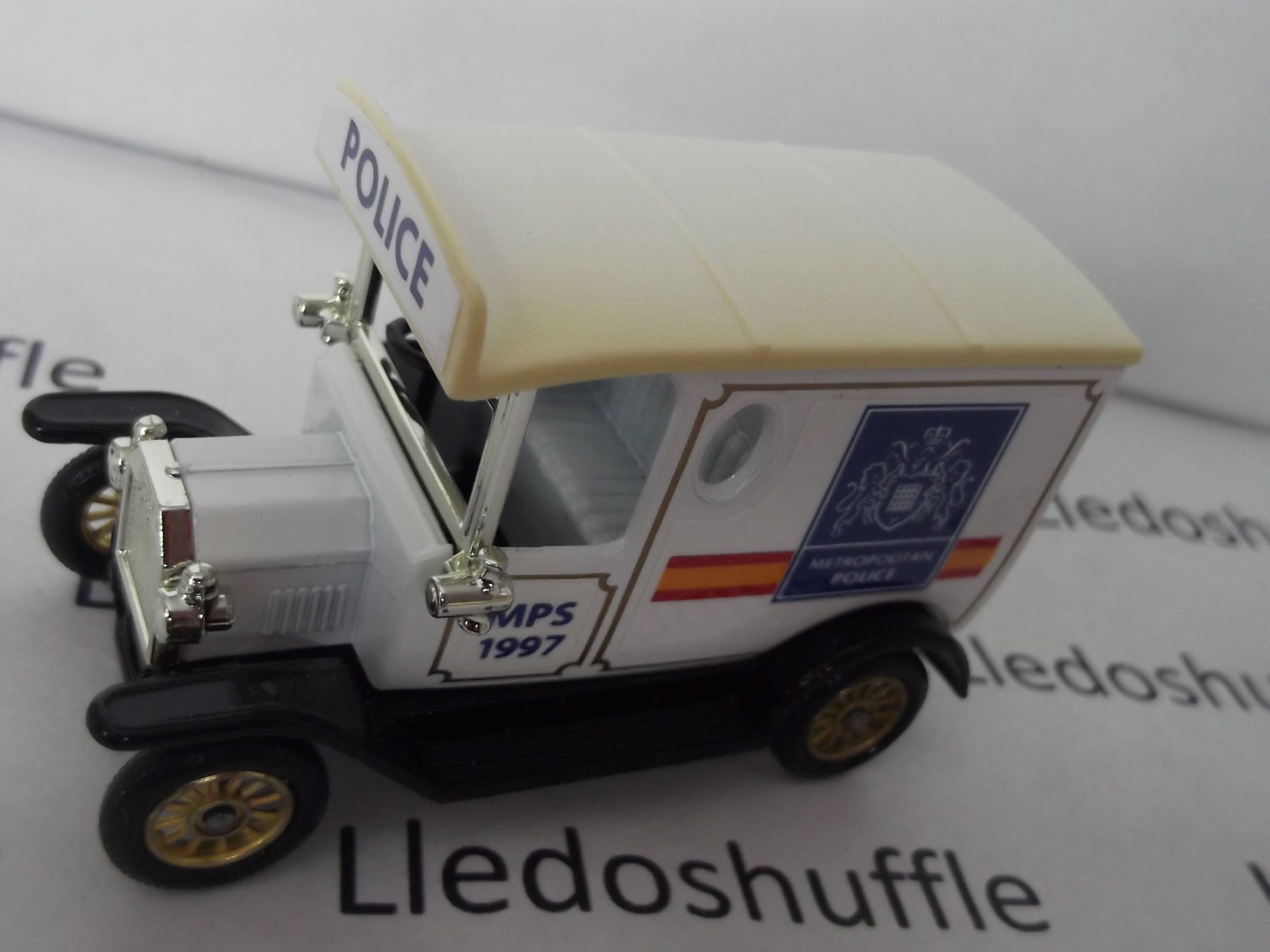PV006187, Code 3, Model T Ford Van, Metropolitan Police, MPS 1997, Clearance - Image 2